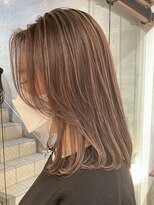 ロコスピアーズ(ROCO SPEARZ)&nbsp;白髪ぼかしハイライト  ナチュラルベージュ