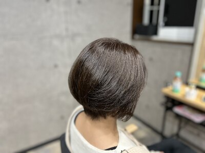 髪質改善カラー＋超音波　￥12,100～