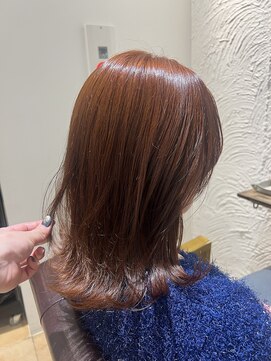 アマレット(Amaretto) ブリーチなしオレンジカラー