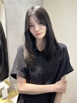 トッカ 赤羽アネックス店(tocca)&nbsp;韓国/前髪/黒髪/小顔/レイヤーカット/ネビージュ/顔周りカット