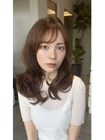 シンボルス 池袋(Symbols)&nbsp;前髪/こなれミディ/髪質改善/池袋髪質改善/池袋縮毛矯正