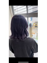 ナビバイケンジ(NaVI by KENJE) 【NaVI/伊藤】ブリーチありラベンダーカラー