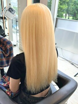 インク サカエ(inq sakae) ブリーチカラー/ホワイトベージュ