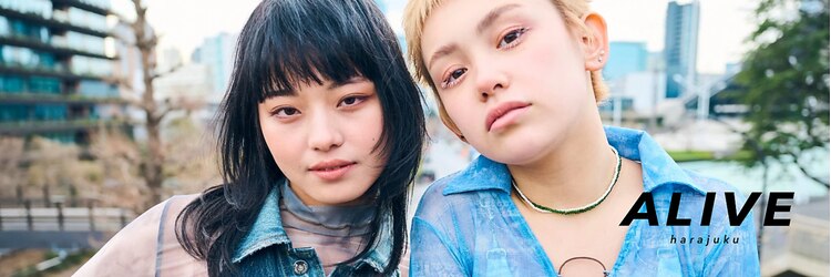アライブ ハラジュク(ALIVE harajuku)のサロンヘッダー