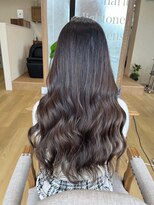 ミラシィ 成田(Mirashy)&nbsp;ハイライトカラーミルクティーベージュレイヤーカット