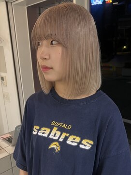 シイ(SIE) 2~3ブリーチから作るシナモンベージュ♪