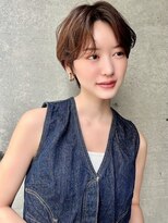 ロンドアベニール 北千住(Lond avenir)&nbsp;くびれヘア/顔周り/韓国/レイヤーカット/黒髪/ミディアム北千住