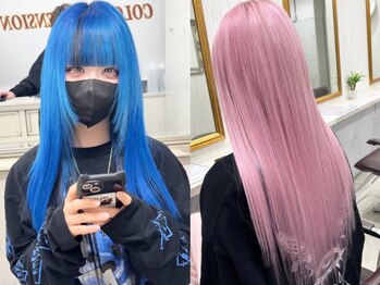 ディーシー 池袋店(D.C)の写真/即予約OK【カラー¥4990】【Wカラー¥9990】【トリプルカラー¥19990】エクステ同時施術OK【60本¥10990】