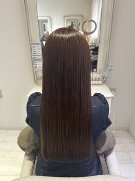 ナンバー ユアイロ 川崎(N° uairo) 透明感カラー/レディースロングヘア