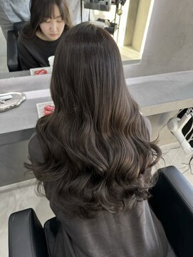 トーン(tone) 透明感カラー/暗髪カラー/透け感カラー/暗めアッシュカラー