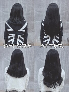 リップ 大阪本店(LIP) 【レミー100%最高級人毛/ロング】シールエクステ60枚