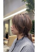 マッシュショート/髪質改善/小顔/艶ベージュ/30代/40代