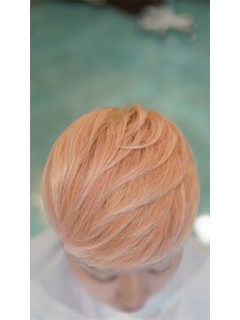 淡いオレンジピンクなマッシュ86