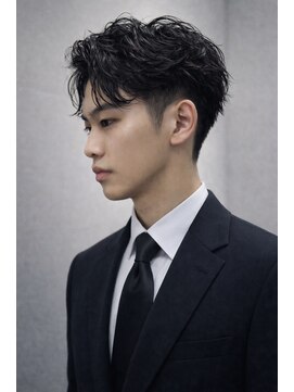 ベル 銀座5丁目店(Belle) 《スーツ仕事でもカッコいい》/シャドウパーマ/フェザーパーマ