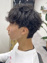 ナム 錦糸町(NAM)&nbsp;MEN’S/リバースセンターパート/ニュアンスパーマ/錦糸町