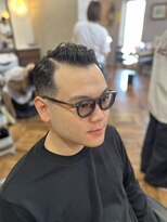 アンカー(ANCHOR) MEN’S/リバースセンターパート/ニュアンスパーマ/印西市