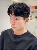 癖毛を活かしたメンズカット