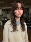 ミルクティーベージュ/レイヤーボブ/韓国巻き/顔周りカット/銀座