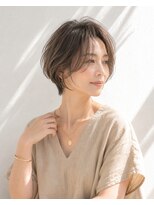 アッシュ 学芸大学店(Ash) ショートボブ/大人女性/グレージュ/白髪ぼかし/脱白髪染め