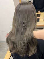 ガーランドウメダ(Garland umeda) オリーブカラー、ブリーチなしダブルカラー 担当 垣内 6915
