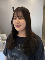 イロ(iro)&nbsp;レイヤーカット×透明感ブラウン