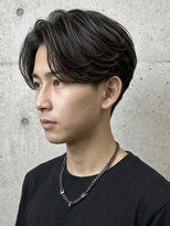 ヘッドストック(HEAD STOCK)&nbsp;曲がる縮毛矯正カルマバングニュアンスパーマセンターパート韓国