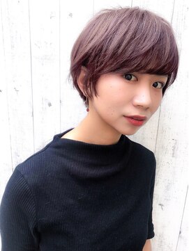 ローランド(Rowland) マッシュ☆ショート☆ハイライトカラー☆ラベンダー