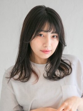 アース 加古川店(HAIR&MAKE EARTH) ナチュラルストレートセミディ