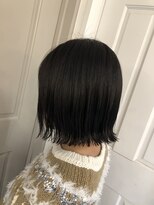 ロンドアベニール 北千住(Lond avenir)&nbsp;namie   切りっぱなしボブでスタイリングを簡単に
