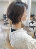 大人ショートボブ