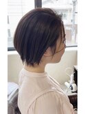 簡単スタイリング!大人可愛い小顔☆透け感シースルー○中島