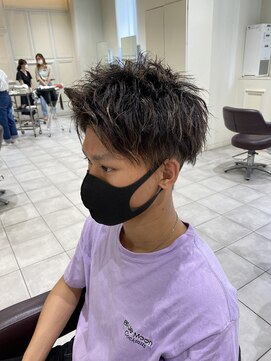 アヴァンス 天王寺店(AVANCE.) MEN'S HAIR ソフトツイスト×アップバング