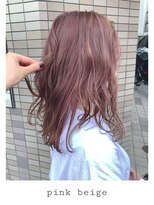 リト 自由が丘(Lit.)&nbsp;【お客様style】pinkミルクティベージュ【担当YUKINA】