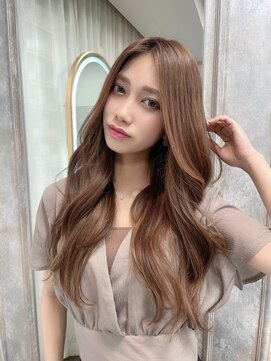 ガルボヘアー 名古屋栄店(garbo hair) #プルエクステ#名古屋#栄#ナチュラル#さら艶#ロング#韓国風#大人