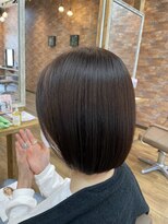 ドットクー(.COEUR)&nbsp;ボブ大人可愛い【髪質改善カラー・髪質改善パーマ