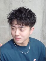 ココロコ(COCO LOCO)&nbsp;ツイストスパイラルパーマ　ツーブロック