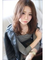 バルバオ サロンドベレーザ 大須(BALBAO salon de belleza) 【BALBAO大須】センターパート大人セミディス