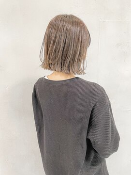 ハルキ ミナト ジャパン オオサカ(HARUKI MINATO japan OSAKA) ハイライトボブ　20代30代40代ヘア 小顔 大阪ボブ 梅田