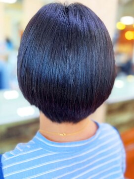アークスヘアー 透明感♪【髪質改善】内巻き艶感ショートボブ小顔