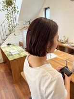 ナップヘアーボッコ(NAP hair bocco) 切りっぱなしボブ