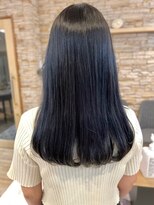 アロマ ヘアー ルーム 新宿店(AROMA hair room) 柔らかワンカール黒髪スタイル/新宿/新宿西口