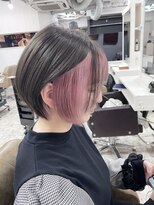 ワールドオーダー 天王寺店(WORLD ORDER)&nbsp;くびれショート×インナーカラー