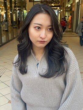ジアン バイ ミルボン 西宮ガーデンズプラス(GIEN by milbon) 韓国風黒髪×顔まわりロングレイヤー