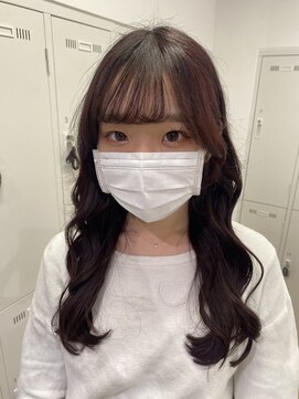 アッシュ 下北沢店(Ash) ブリーチなしチェリーブラウン