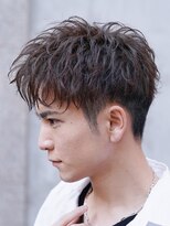 フィフス 名駅(fifth) 名駅スパイキーショートアップバングツイストスパイラルパーマ