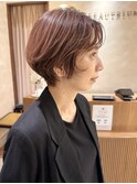 ◎ショート/小顔ショート/ショートボブ/顔周りカット/銀座一丁目