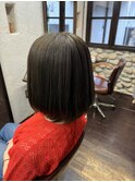 伸ばしかけボブ