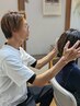オーガニックカラー + 美髪ケア(髪質改善)