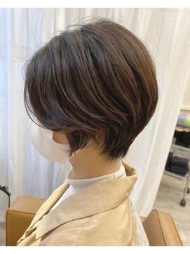 ハノン バイ リンクス 大宮(Hanon by LINKTH) 【Hanon 大宮】かき上げ/オリーブアッシュ/ニュアンスカラー