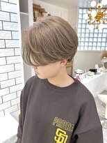 ロマーリ(LOMARLIE)&nbsp;【ミルクティーベージュ】×【毛流れセンターパート】